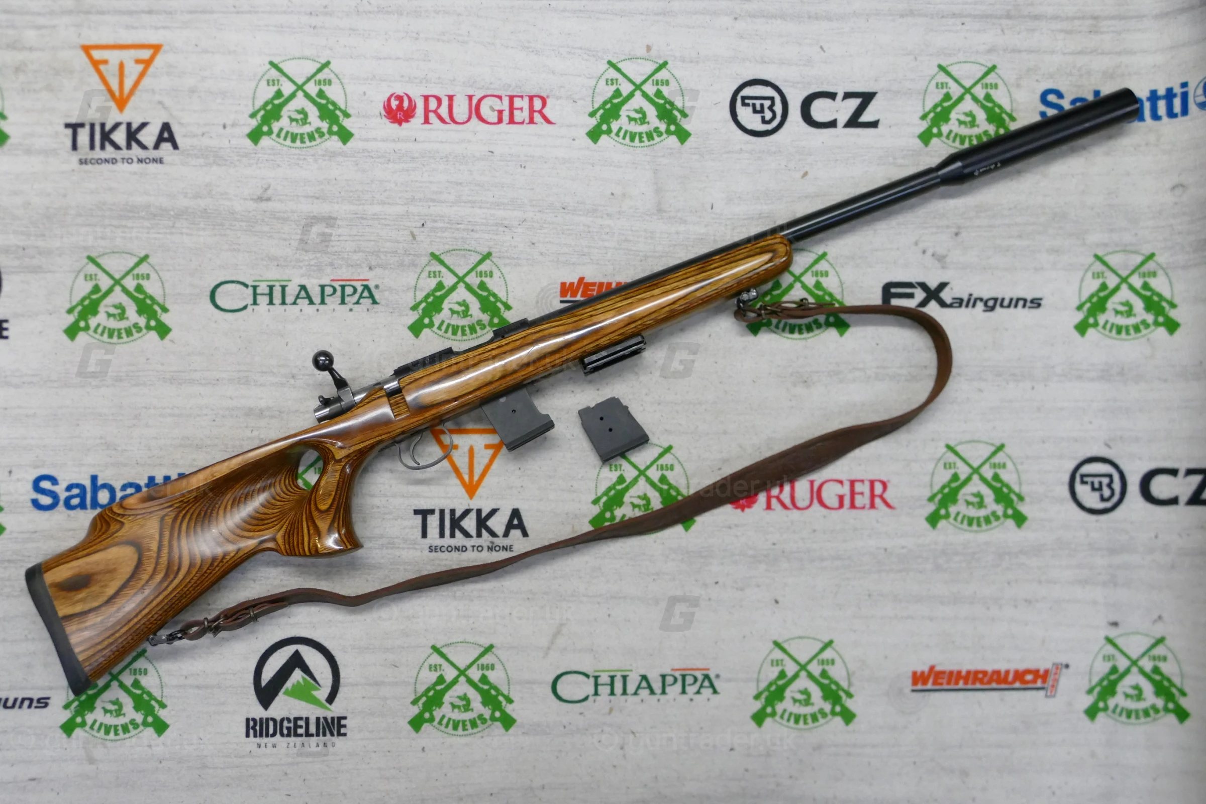 CZ .17 HMR 455 Thumbhole