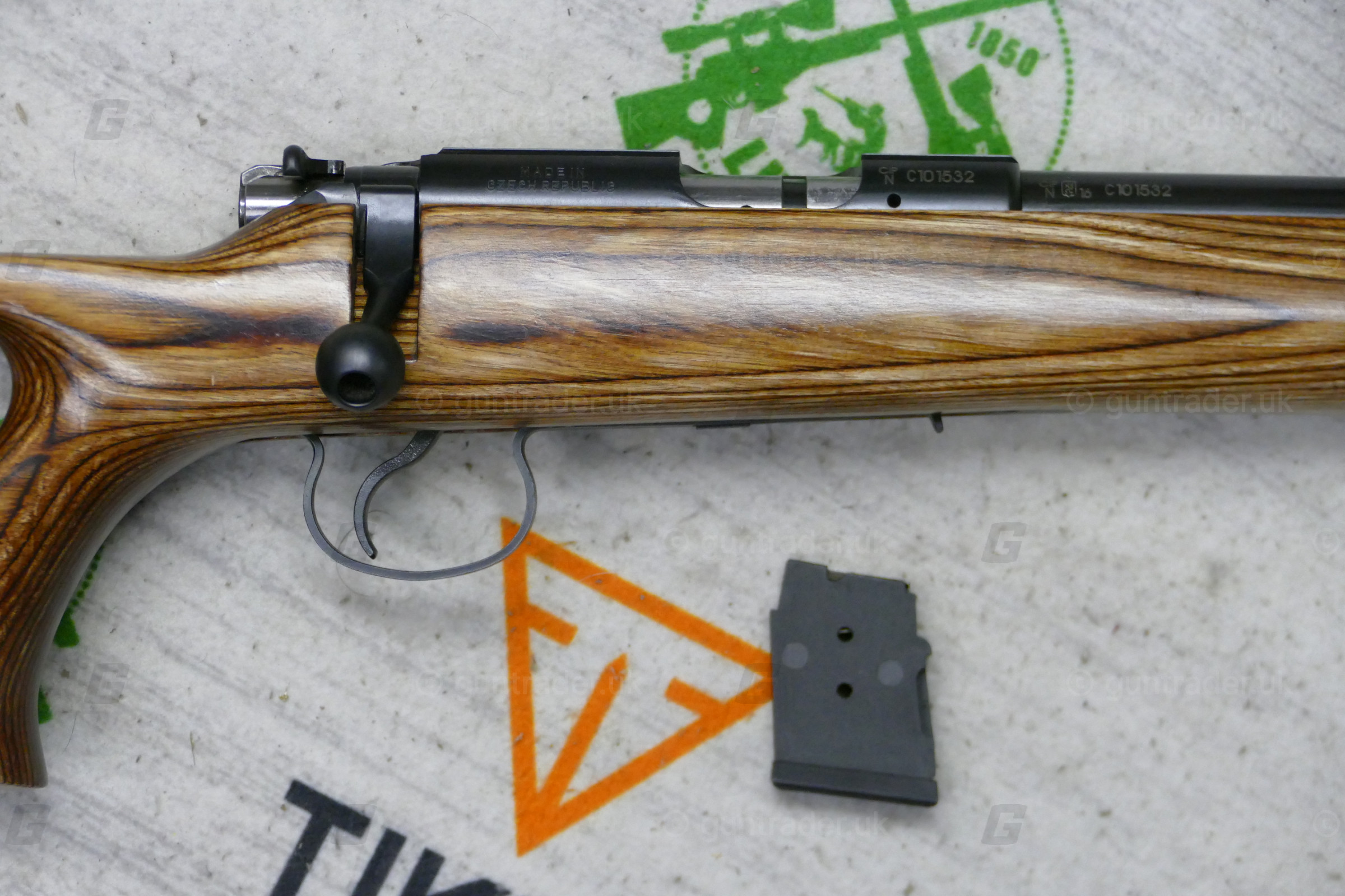 CZ .22 LR 455 Thumbhole - Image 3